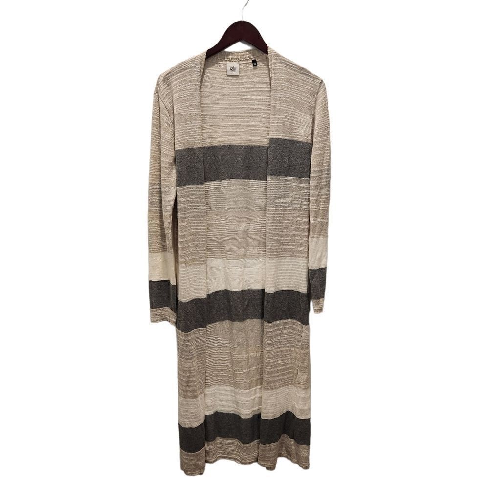CAbi 5018 Vineyard Sweater Small Open Duster Cardigan Womens Career - Picture 2 of 8